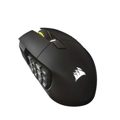 CORSAIR Souris sans fil  33 000 DPI, 16 boutons, curseur RGB, batterie 150 h