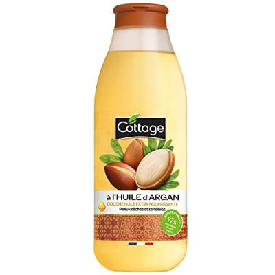 COTTAGE  Douche Huile d'Argan Extra Nourrissante 560 ml - Lot de 3
