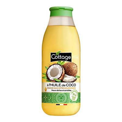 COTTAGE Gel Douche Extra Nourrissant Huile De Coco  - Le Flacon De 560ml