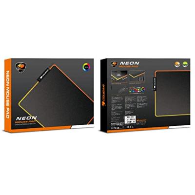 COUGAR  Gaming Tapis Souris Neon RGB 350 X 300 X 4 MM Noir