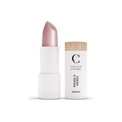 COULEUR CARAMEL  Rouge &agrave; L&egrave;vres M&eacute;tal, n&deg;205 Rose P&acirc;le Bio, 3.5 g