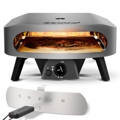 COZZE Four &agrave; pizza gaz 17""  L.58,5 x l.58,5 x H.29,5 cm