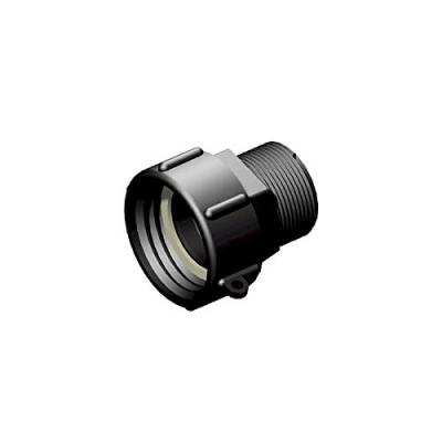 CPP Raccord femelle 2 S60x6 - male 1-1/2"" filetage gaz - 1'' 1/2 BSP