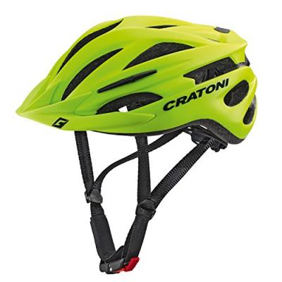 CRATONI  Pacer+ Casque de v&eacute;lo Mixte, Citron Vert Mat, L-XL