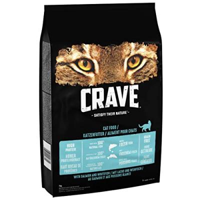 CRAVE  Adult saumon, poisson blanc - 2 x 7 kg