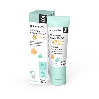 SUAVINEX Cr&egrave;me Hydratante pour le Visage pour B&eacute;b&eacute;s  Spf 30 (50 ml)