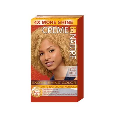 CREME OF NATURE Coloration Blond Roux &agrave; l'Huile d'Argan