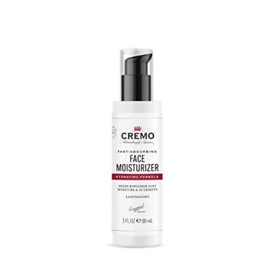 CREMO Soin Hydratant Visage - Pour Homme Cr&egrave;me Hydratante L&eacute;g&egrave;re