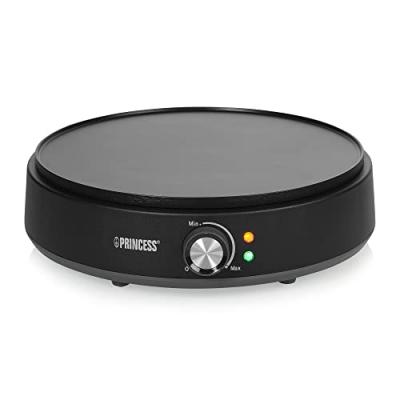 PRINCESS  Deluxe Cr&ecirc;pi&egrave;re voyant lumineux, rev&ecirc;tement anti-adh&eacute;sif noir