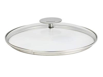 CRISTEL Couvercle en verre bomb&eacute; Platine Mutine 14cm -  - - Verre