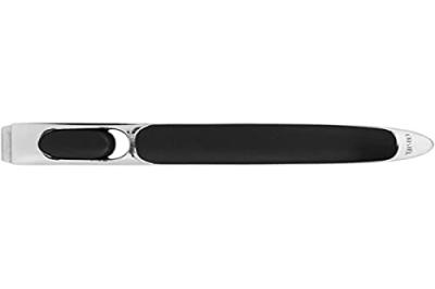 CRISTEL Poign&eacute;e amovible m&eacute;tal et inox noir l2.9 x L17.8 x H2.1