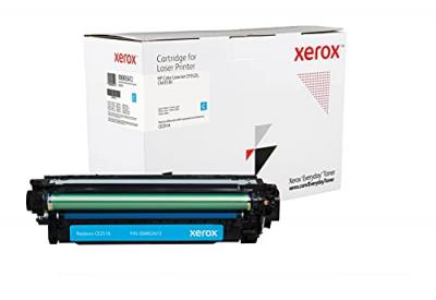 XEROX Cyan Toner Cartridge Equivalent To Hp 504a For Color Laserjet