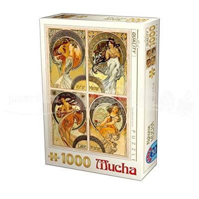 D TOYS Alphonse Mucha Arts 1000 pieces 