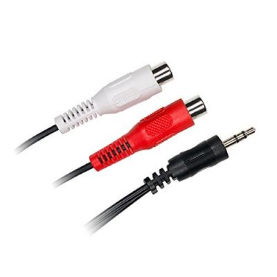 D2 DIFFUSION C&acirc;ble Jack m&acirc;le / 2 RCA femelle 