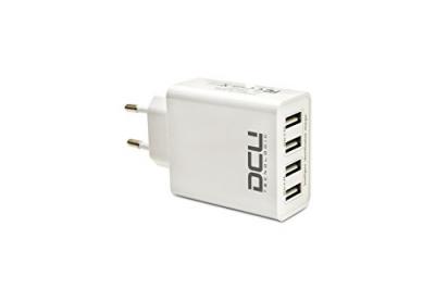 DCU ADVANCE TECNOLOGIC Dcu Tecnologic Inteligent Charger 5v 4.8a (2.4 A X 4 Ports) Blanc