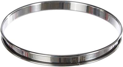 DE BUYER  - Cercle &agrave; tartes rond Bord roul&eacute; Inox Diam&egrave;tre 20cm