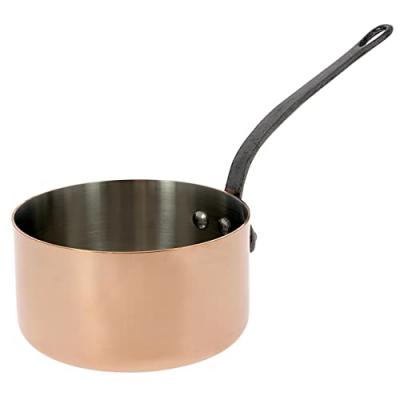 INOCUIVRE DE BUYER -6460.14 -cass. cuivre-inox e.f. q. fonte &oslash; 14cm