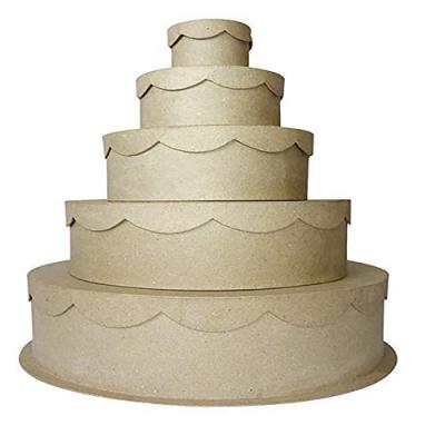 Bo&icirc;te gigogne g&acirc;teau de c&eacute;r&eacute;monie x 5