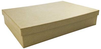 DECOPATCH Boite Bo&icirc;te A4 &agrave; d&eacute;corer - 21 x 29,7 x 5,5 cm
