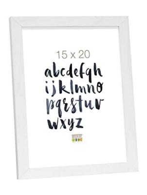  Deknudt Frames S44CF1 Basic Cadre Photo Bois/MDF Blanc 15 x 20 cm
