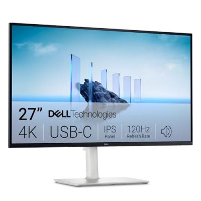 DELL Haut-parleurs  Plus S2725QC 27 pouces 4K 120 Hz LCD USB-C 5 W VESA Argent