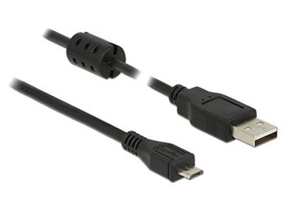 DELOCK  c&acirc;ble USB 2.0 A prise m&acirc;le USB 2.0 Micro-B St. 0,5 m