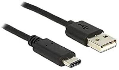 DELOCK  C&acirc;ble USB USB-C (M) pour USB (M) USB 2.0 3 A 50 cm noir