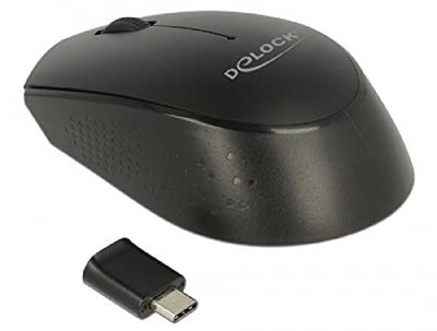DELOCK  12526 souris Ambidextre RF sans fil Optique 1000 DPI