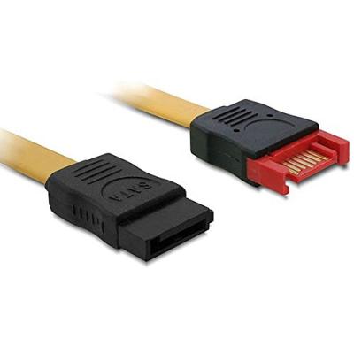 DELOCK Cable D'extension  Sata 6 Gb/s Male Vers Femelle 30 Cm Jaune