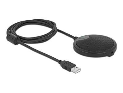 DELOCK  USB Condenser Microphone Omnidirectional for Conferences
