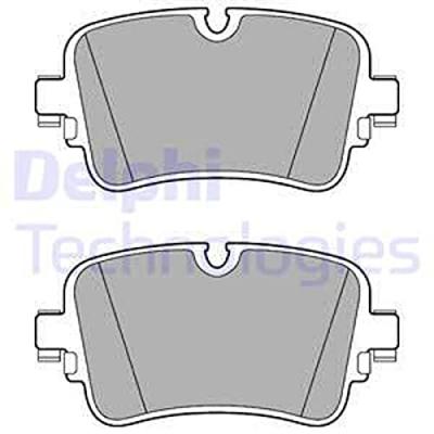 DELPHI Kit de plaquettes de frein, frein &agrave; disque  LP3274