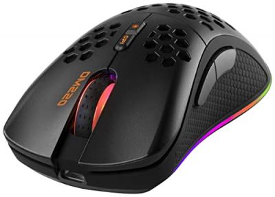 DELTACO GAMING  GAM-120 Souris de Gaming sans Fil Radio Optique Noir 6400 dpi