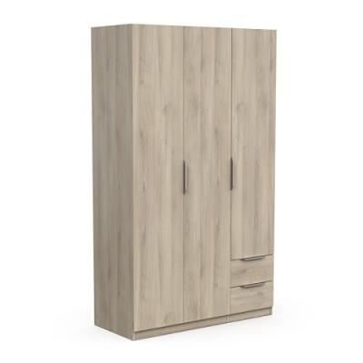 Armoire 3 portes - ghost - ch&ecirc;ne - 119,4 x 51,1 x 203 cm - demeyere
