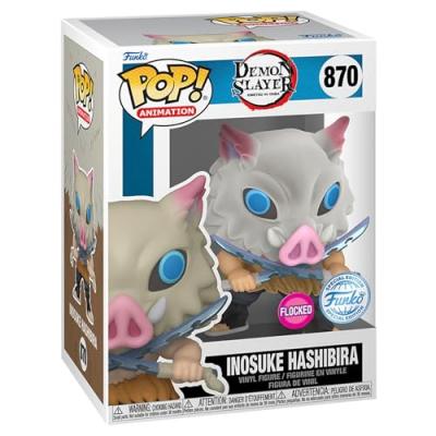 FUNKO  Pop Demon Slayer Kimetsu No Yaiba Inosuke Hashibira Velours