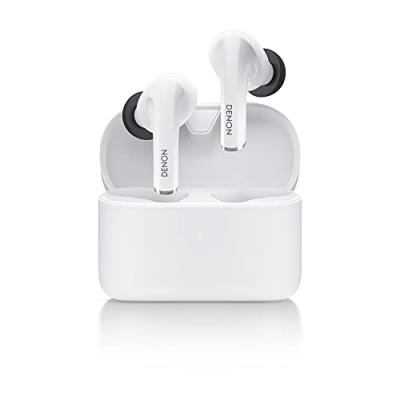 DENON Ecouteurs AH-C830WNC Sans Fil Bluetooth Intra-Auriculaire Plastique Blanc