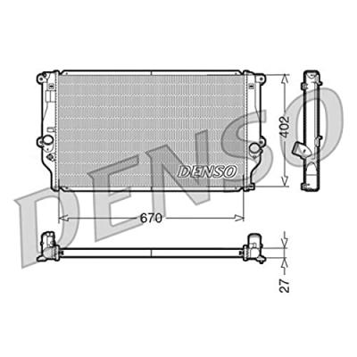 DENSO Radiateur refroidissement du moteur DRM50025 