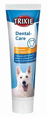 MON ANIMALERIE Trixie Dentifrice &agrave; l'huile d'arbre &agrave; th&eacute; 100 gr