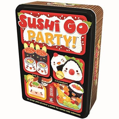 DEVIR  BGSGPARTY Sushi Go Party Jeu de soci&eacute;t&eacute; en Langue espagnole