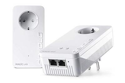 DEVOLO  Magic 1 2 Pack Wifi Repeater Argent&eacute;