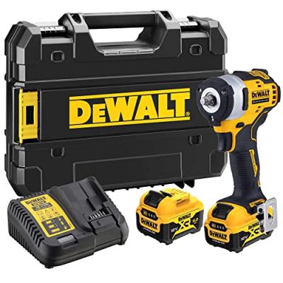 DEWALT  Cl&eacute; &agrave; choc sans fil 12V/2x5Ah (3/8"") - DCF903P2-QW