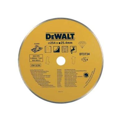 DEWALT DT3734 Lame de scie &agrave; carrelage - Porcelaine / Pierre