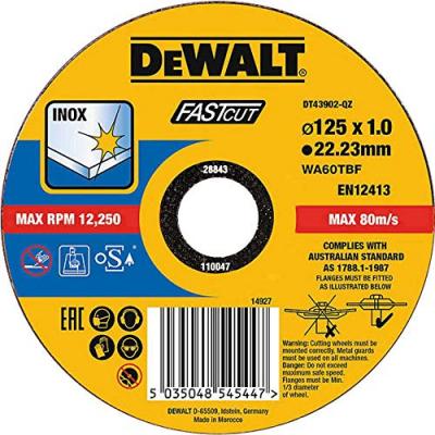 DEWALT Disque &agrave; tron&ccedil;onner 1 pi&egrave;ce  DT43902-QZ 1 pc(s) R543661