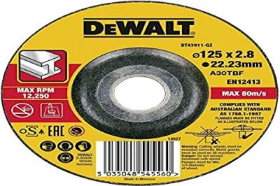 DEWALT Disque &agrave; tron&ccedil;onner &agrave; moyeu d&eacute;port&eacute; 1 pi&egrave;ce  DT43911-QZ 1 pc(s) R543071