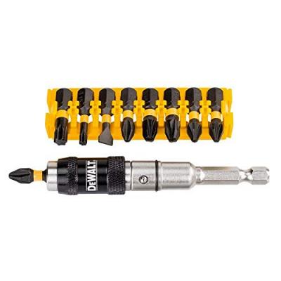 Coffret de 10 pi&egrave;ces DEWALT DT70518T-QZ avec porte-embout pivotant