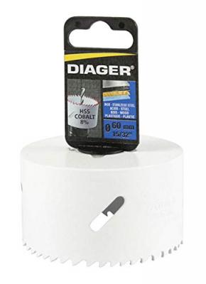 DIAGER Scie cloche Bi-Metal cobalt 8% D. 20 x Lu. 36 mm - 650D20 - 