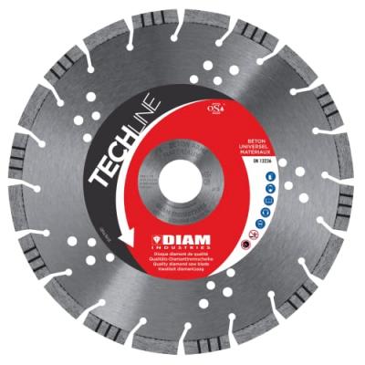 DIAM INDUSTRIES Disque diamant DIAM INDUSTRIE FX - B&eacute;ton - universel mat&eacute;riaux - 230x22,23 - FX125/22