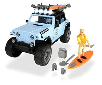 SMOBY Dickie Playlife - Coffret Surfer - V&eacute;hicule avec Sons et Lumi&egrave;res - D&egrave;s 3 Ans - 203834001