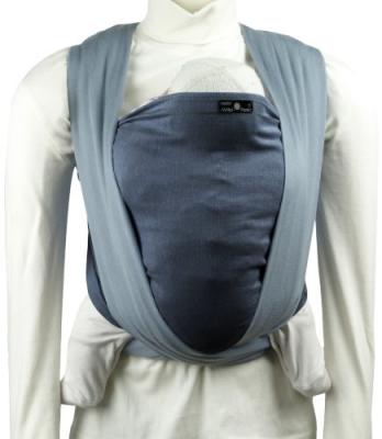 DIDYMOS  echarpe porte-b&eacute;b&eacute; double face anthracite taille 6
