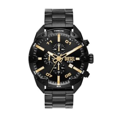 DIESEL Montre Homme  DZ4644 - Bracelet Acier Noir