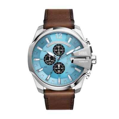 DIESEL Montre Homme  DZ4657 - Bracelet Cuir Marron
